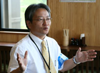 潮見坂駅長 青島一郎氏