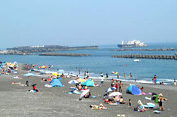 用宗海岸・用宗海水浴場