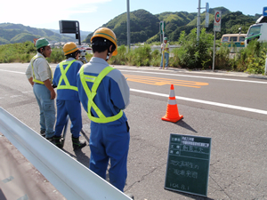 静岡）現場実習写真　国1BP 藤枝市　薮田東IC.